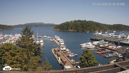Friday Harbor - San Juan Island Live Webcam - Jul 24, 2026, 2:37pm PDT