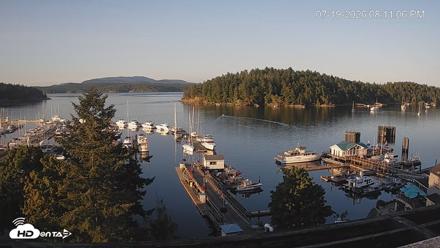 Friday Harbor - San Juan Island Live Webcam - Jul 19, 2026, 8:11pm PDT