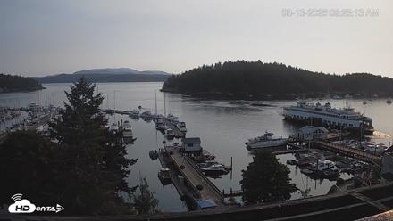 Friday Harbor - San Juan Island Live Webcam - Aug 13, 2026, 8:23am PDT