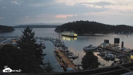 Friday Harbor - San Juan Island Live Webcam - Aug 16, 2026, 5:49am PDT