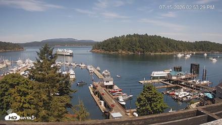 Friday Harbor - San Juan Island Live Webcam - Jul 15, 2026, 2:54pm PDT