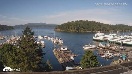 Friday Harbor - San Juan Island Live Webcam - Jun 24, 2026, 6:10pm PDT