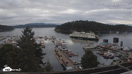 Friday Harbor - San Juan Island Live Webcam - Jul 25, 2026, 8:44pm PDT