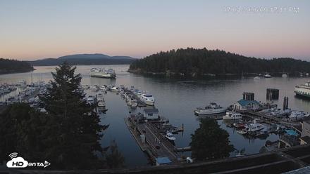Friday Harbor - San Juan Island Live Webcam - Jul 4, 2026, 9:18pm PDT