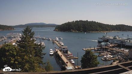 Friday Harbor - San Juan Island Live Webcam - Jul 13, 2026, 11:09am PDT