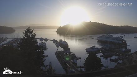 Friday Harbor - San Juan Island Live Webcam - Jun 20, 2026, 5:49am PDT