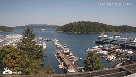 Friday Harbor - San Juan Island Live Webcam - Aug 3, 2026, 2:07pm PDT