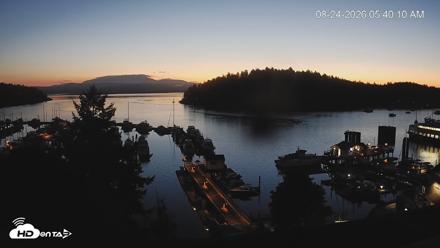 Friday Harbor - San Juan Island Live Webcam - Aug 24, 2026, 5:40am PDT