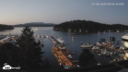 Friday Harbor - San Juan Island Live Webcam - Jul 4, 2026, 9:55pm PDT