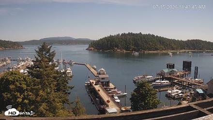 Friday Harbor - San Juan Island Live Webcam - Jul 15, 2026, 11:44am PDT