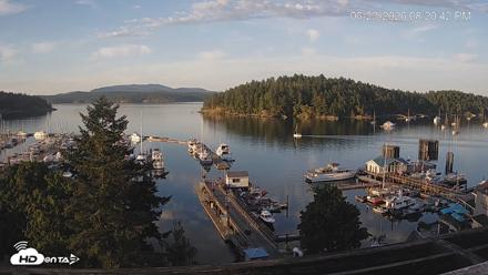 Friday Harbor - San Juan Island Live Webcam - Jun 23, 2026, 8:21pm PDT