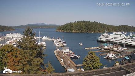 Friday Harbor - San Juan Island Live Webcam - Aug 24, 2026, 3:51pm PDT