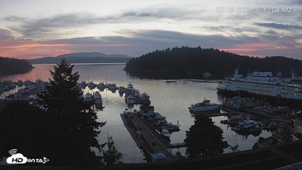 Friday Harbor - San Juan Island Live Webcam - Jul 15, 2026, 5:14am PDT