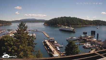 Friday Harbor - San Juan Island Live Webcam - Jun 11, 2026, 11:15am PDT