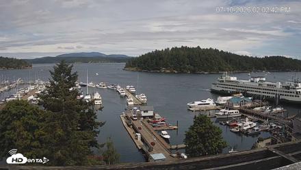 Friday Harbor - San Juan Island Live Webcam - Jul 10, 2026, 2:03pm PDT