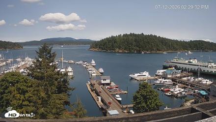 Friday Harbor - San Juan Island Live Webcam - Jul 12, 2026, 2:30pm PDT