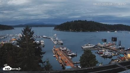 Friday Harbor - San Juan Island Live Webcam - Aug 22, 2026, 8:34pm PDT