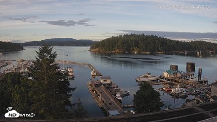 Friday Harbor - San Juan Island Live Webcam - Jun 7, 2026, 8:21pm PDT