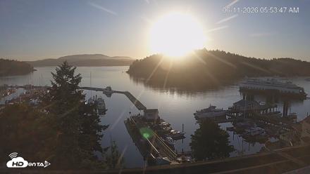 Friday Harbor - San Juan Island Live Webcam - Jun 11, 2026, 5:54am PDT