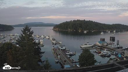 Friday Harbor - San Juan Island Live Webcam - Aug 9, 2026, 8:35pm PDT
