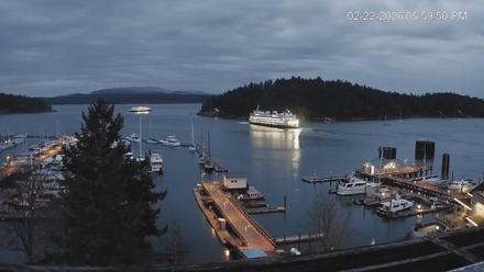 Friday Harbor - San Juan Island Live Webcam - Feb 22, 2026, 6:00pm PST