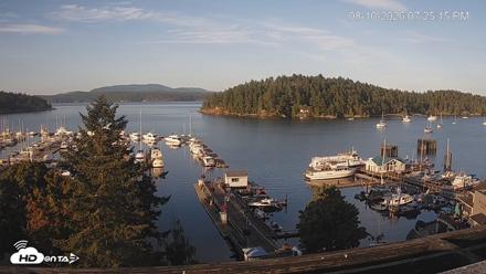 Friday Harbor - San Juan Island Live Webcam - Aug 10, 2026, 7:26pm PDT