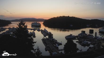 Friday Harbor - San Juan Island Live Webcam - Jul 14, 2026, 5:07am PDT