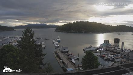 Friday Harbor - San Juan Island Live Webcam - May 14, 2026, 6:49am PDT