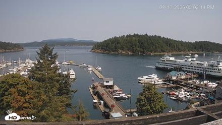Friday Harbor - San Juan Island Live Webcam - Aug 13, 2026, 2:03pm PDT