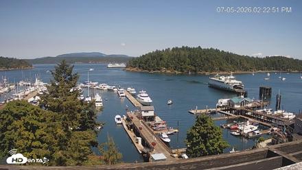 Friday Harbor - San Juan Island Live Webcam - Jul 5, 2026, 2:24pm PDT