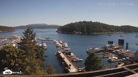 Friday Harbor - San Juan Island Live Webcam - Jul 31, 2026, 11:17am PDT