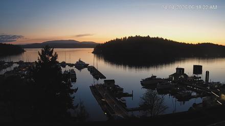 Friday Harbor - San Juan Island Live Webcam - Apr 4, 2026, 6:19am PDT