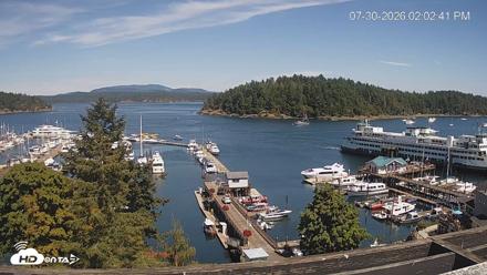 Friday Harbor - San Juan Island Live Webcam - Jul 30, 2026, 2:03pm PDT