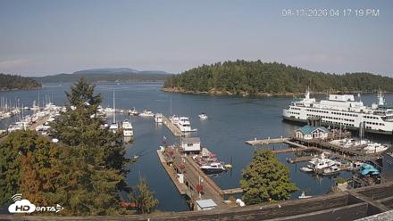 Friday Harbor - San Juan Island Live Webcam - Aug 13, 2026, 4:18pm PDT