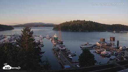 Friday Harbor - San Juan Island Live Webcam - May 30, 2026, 8:40pm PDT