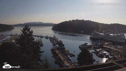 Friday Harbor - San Juan Island Live Webcam - Jul 14, 2026, 7:40am PDT