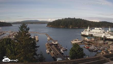 Friday Harbor - San Juan Island Live Webcam - Jun 7, 2026, 7:19pm PDT