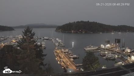 Friday Harbor - San Juan Island Live Webcam - Aug 21, 2026, 8:49pm PDT