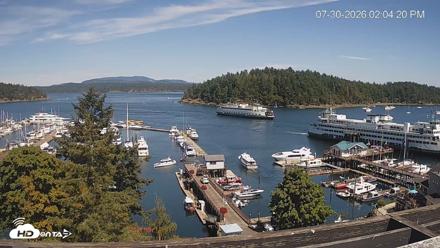 Friday Harbor - San Juan Island Live Webcam - Jul 30, 2026, 2:05pm PDT