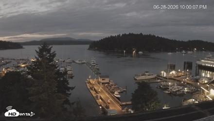 Friday Harbor - San Juan Island Live Webcam - Jun 28, 2026, 10:00pm PDT