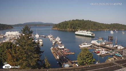Friday Harbor - San Juan Island Live Webcam - Aug 3, 2026, 5:52pm PDT