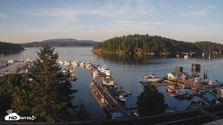 Friday Harbor - San Juan Island Live Webcam - Jul 5, 2026, 8:20pm PDT