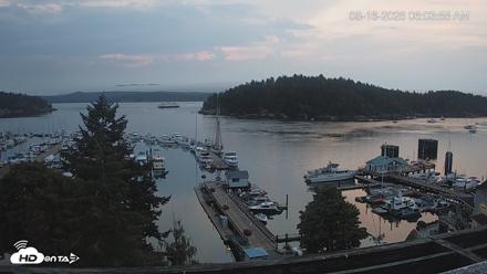 Friday Harbor - San Juan Island Live Webcam - Aug 16, 2026, 6:04am PDT