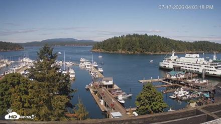 Friday Harbor - San Juan Island Live Webcam - Jul 17, 2026, 4:04pm PDT