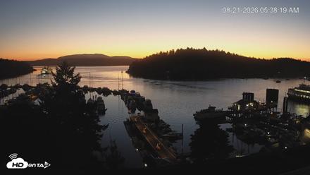 Friday Harbor - San Juan Island Live Webcam - Aug 21, 2026, 5:39am PDT