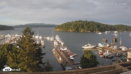 Friday Harbor - San Juan Island Live Webcam - Jul 1, 2026, 8:08pm PDT