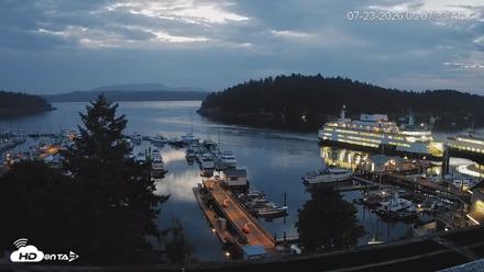 Friday Harbor - San Juan Island Live Webcam - Jul 23, 2026, 5:08am PDT