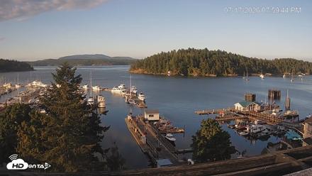 Friday Harbor - San Juan Island Live Webcam - Jul 17, 2026, 8:00pm PDT