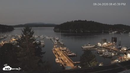 Friday Harbor - San Juan Island Live Webcam - Aug 24, 2026, 8:46pm PDT