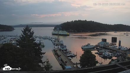 Friday Harbor - San Juan Island Live Webcam - Aug 16, 2026, 6:02am PDT